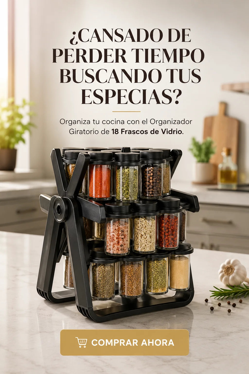 MasterKitchen 18 - Tus especias organizadas en un giro