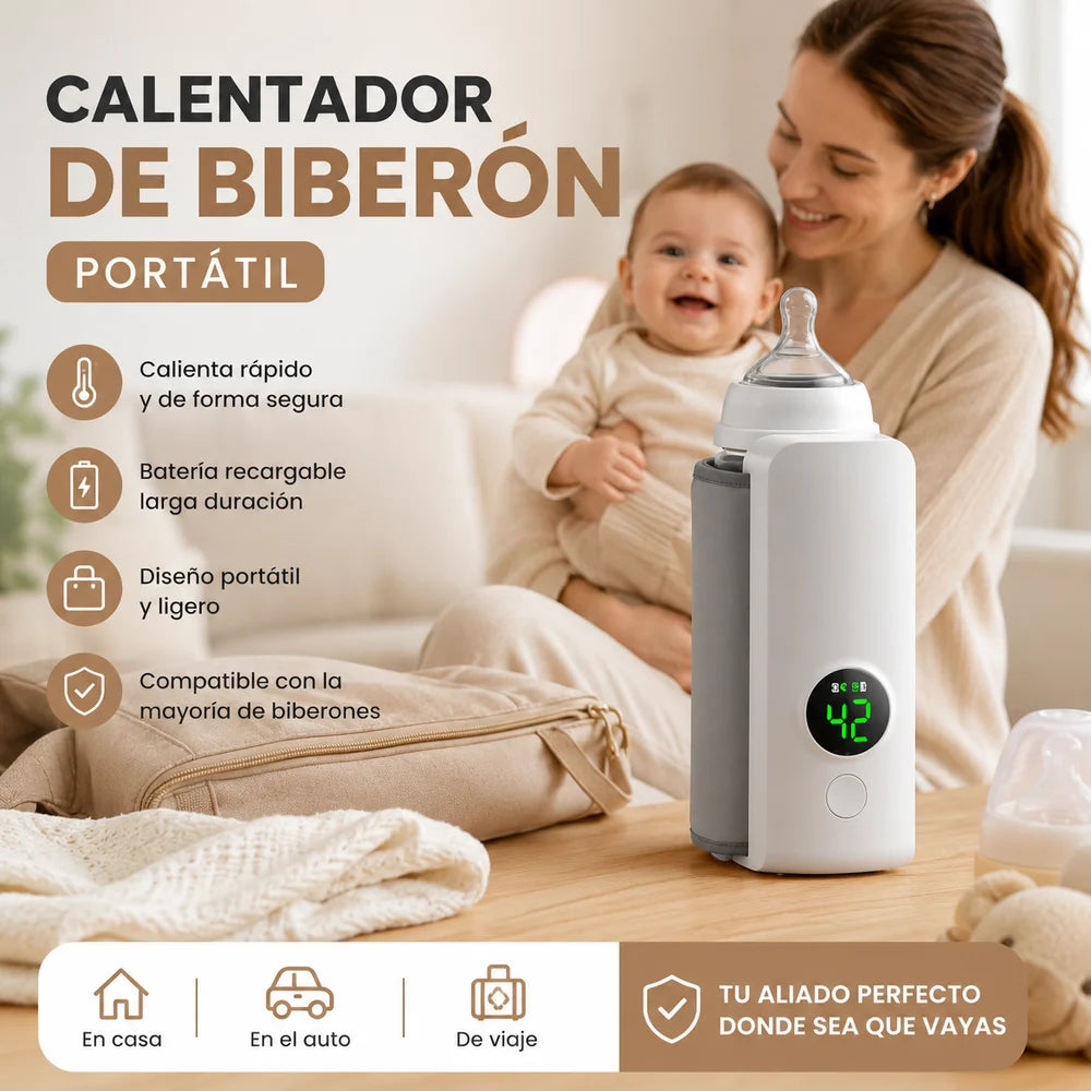 Calentador de Mamadera - Temperatura exacta a donde vayas