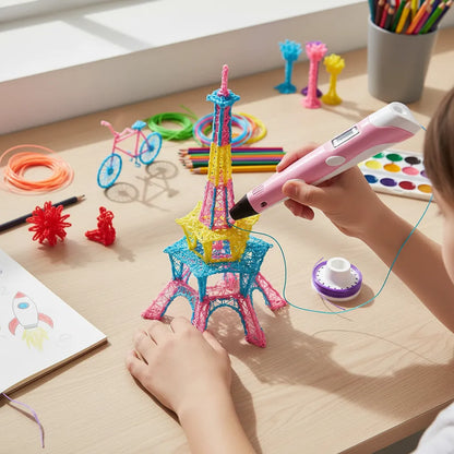 Arte Flow 3D + 100 Mts de Filamento de REGALO