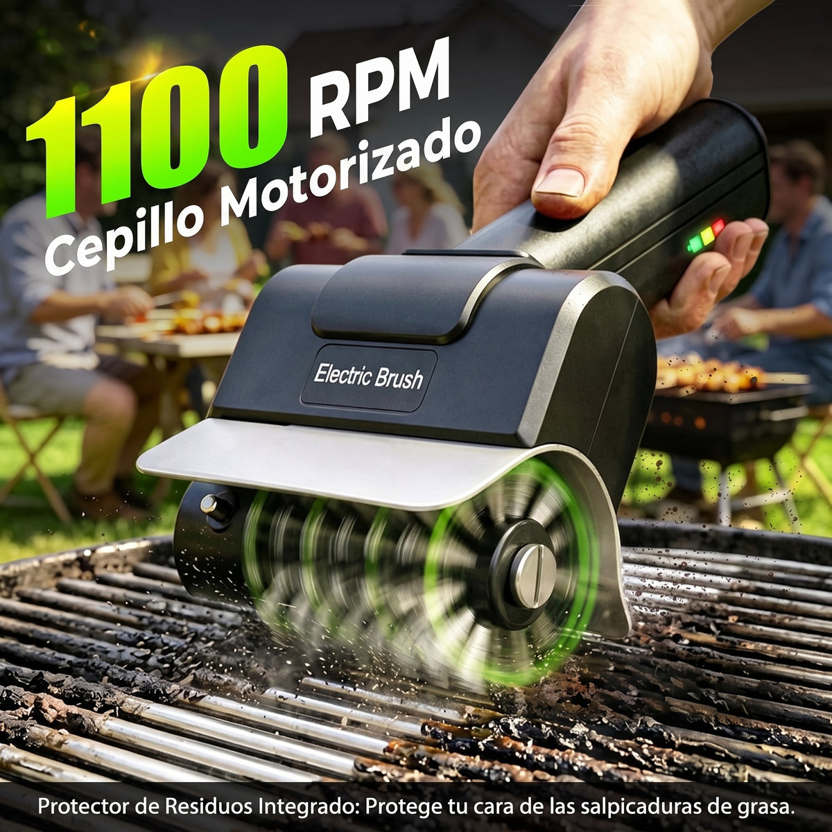 CleanGrill Master + 12 Pares de Guantes