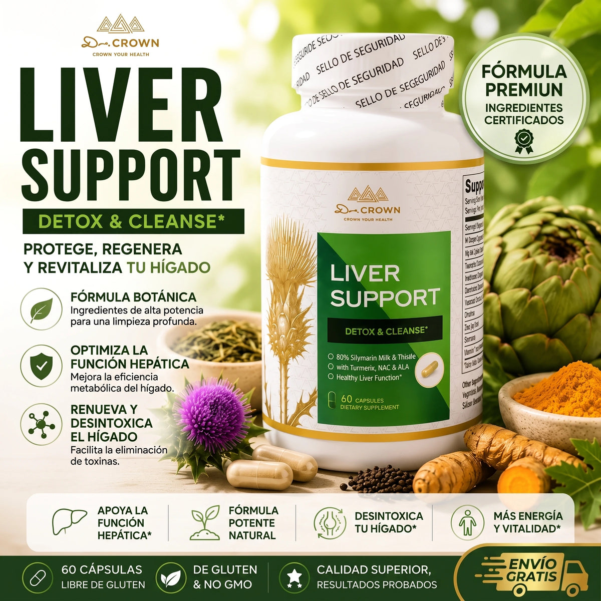 Liver Support - Cuidado diario de la salud linfática
