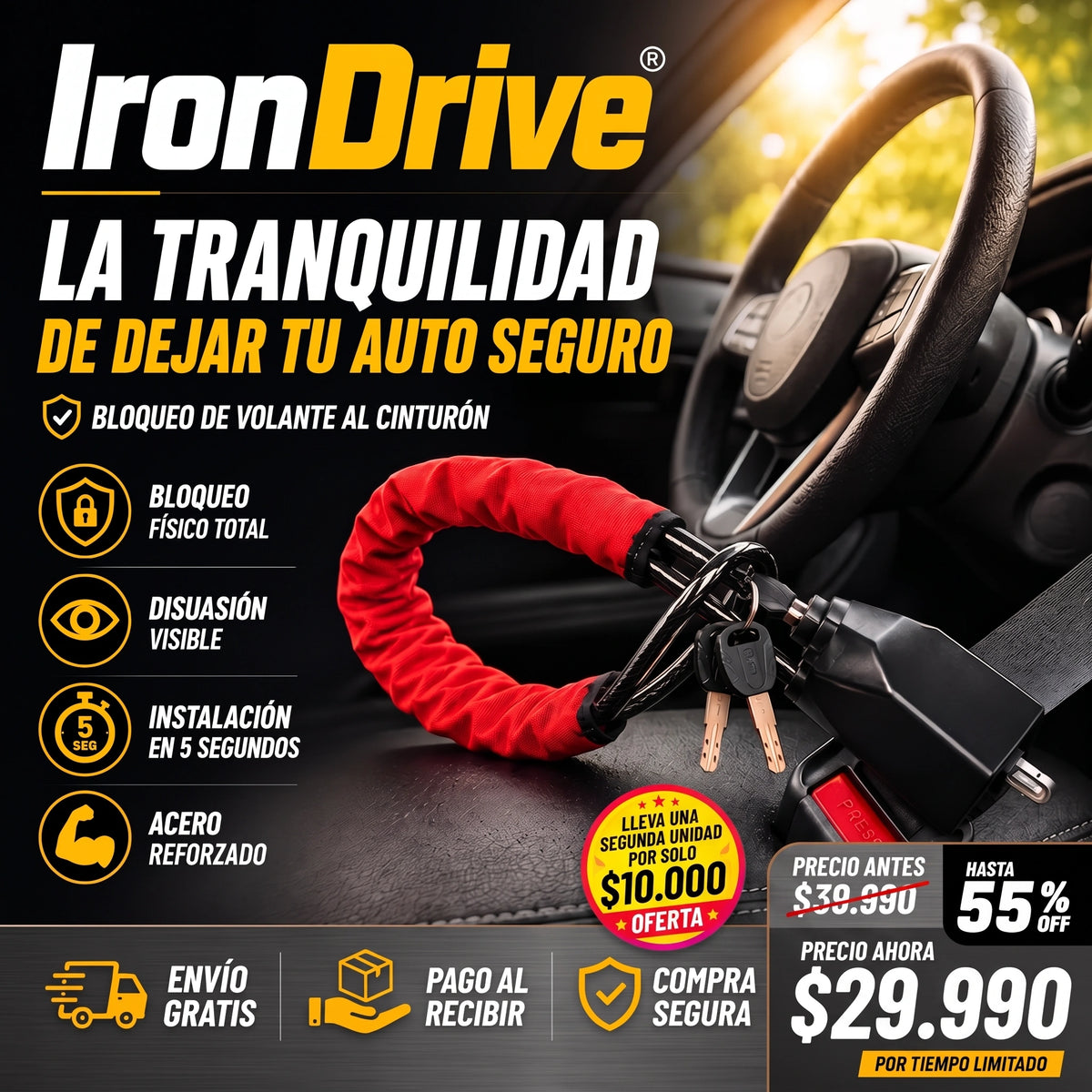 Inmovilizador Rápido de Vehículos