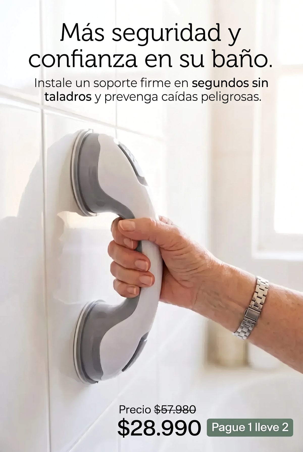 AgarrePro - Evita caídas en el baño