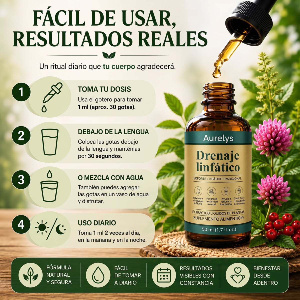 Aurelys Drenaje Linfático - Ligereza cada día