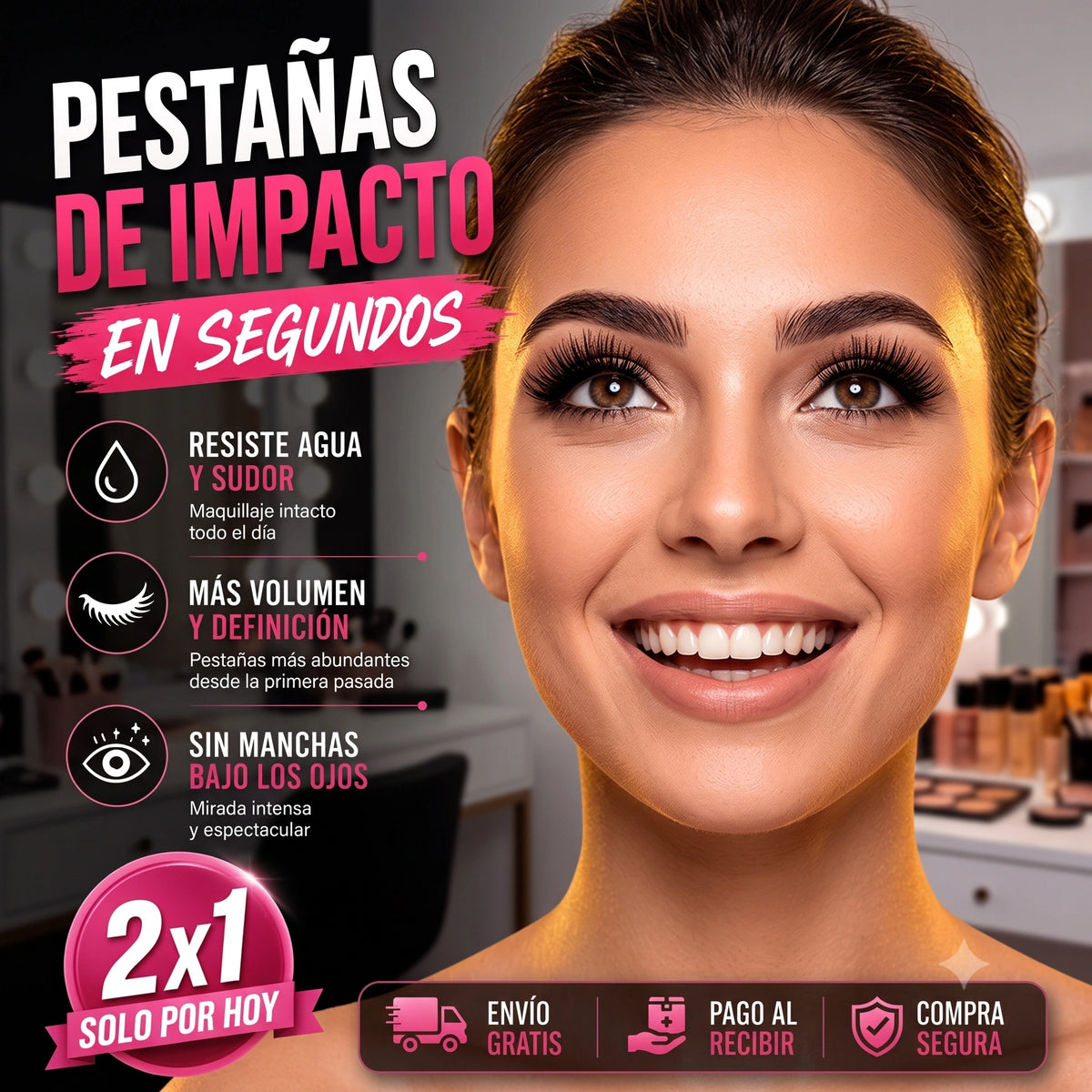 Mascara de pestaña super volumen - Pestañas con volumen extremo todo el día