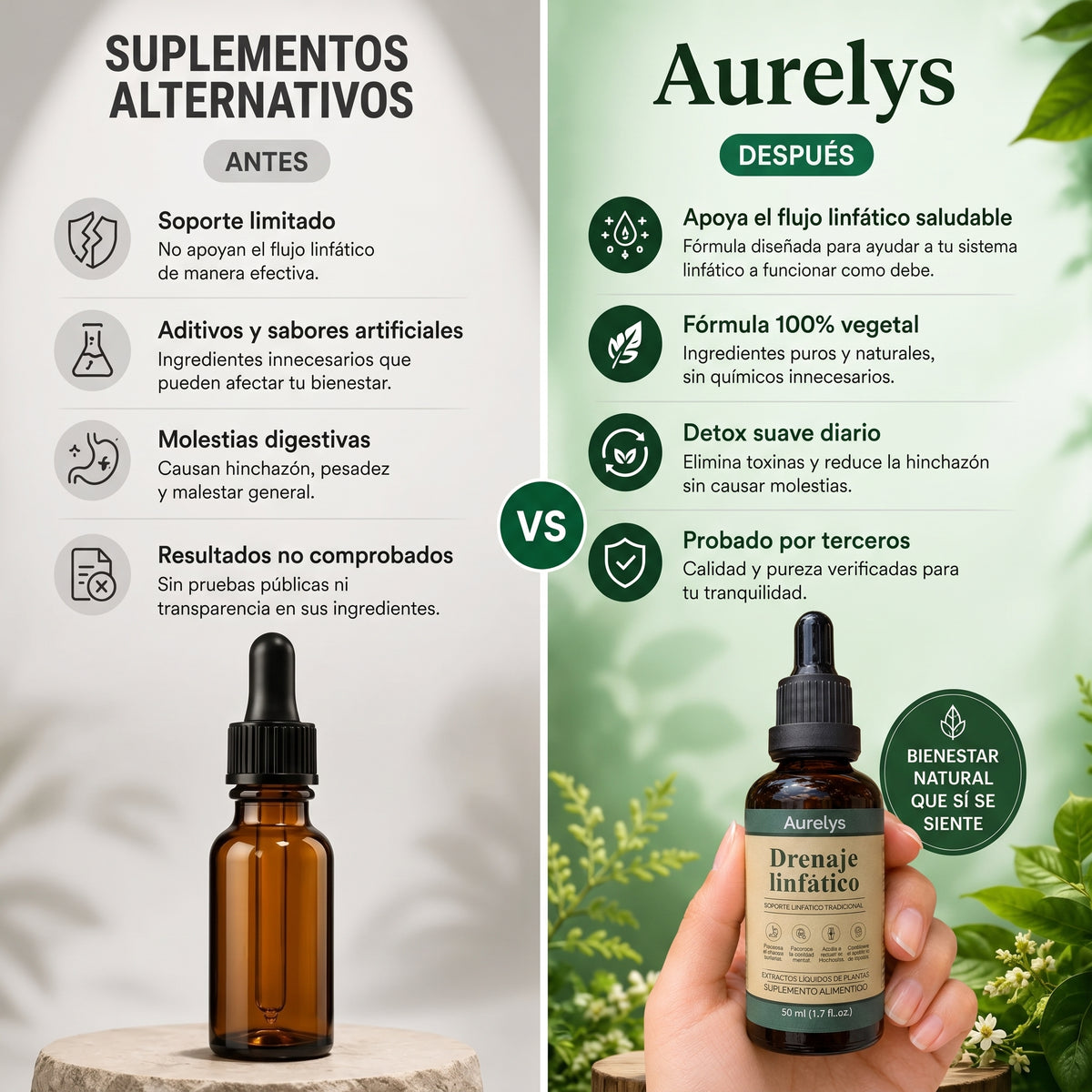 Aurelys Drenaje Linfático - Ligereza cada día