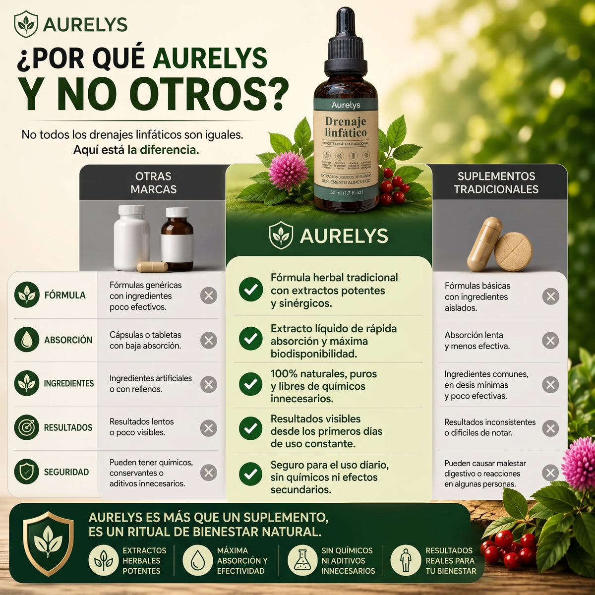 Aurelys Drenaje Linfático - Ligereza cada día
