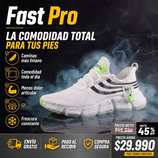 Zapatillas Ergonómicas Fast Pro  - Menos Impacto, Más Estabilidad