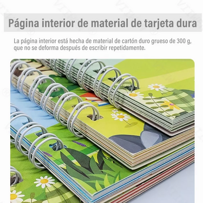 Set Cuaderno Magic Caligrafía