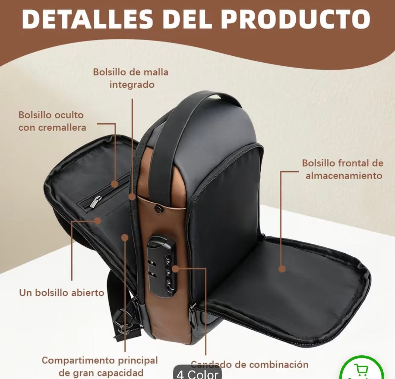 Bolso Antirrobo SAFEGUARD Pro