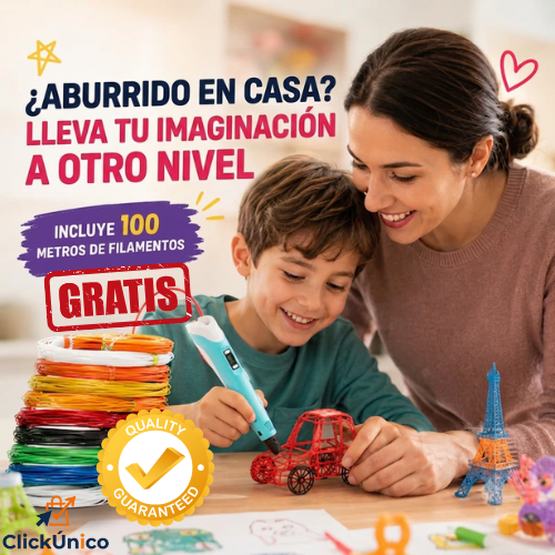 Arte Flow 3D + 100 Mts de Filamento de REGALO