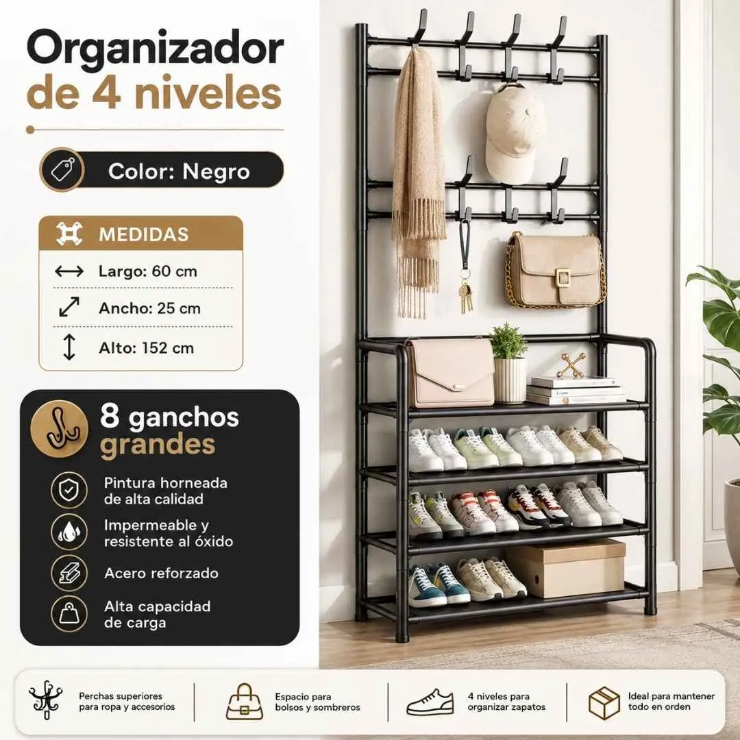 OrdenaMax - Organiza Zapatos y Ropa en un Solo Mueble