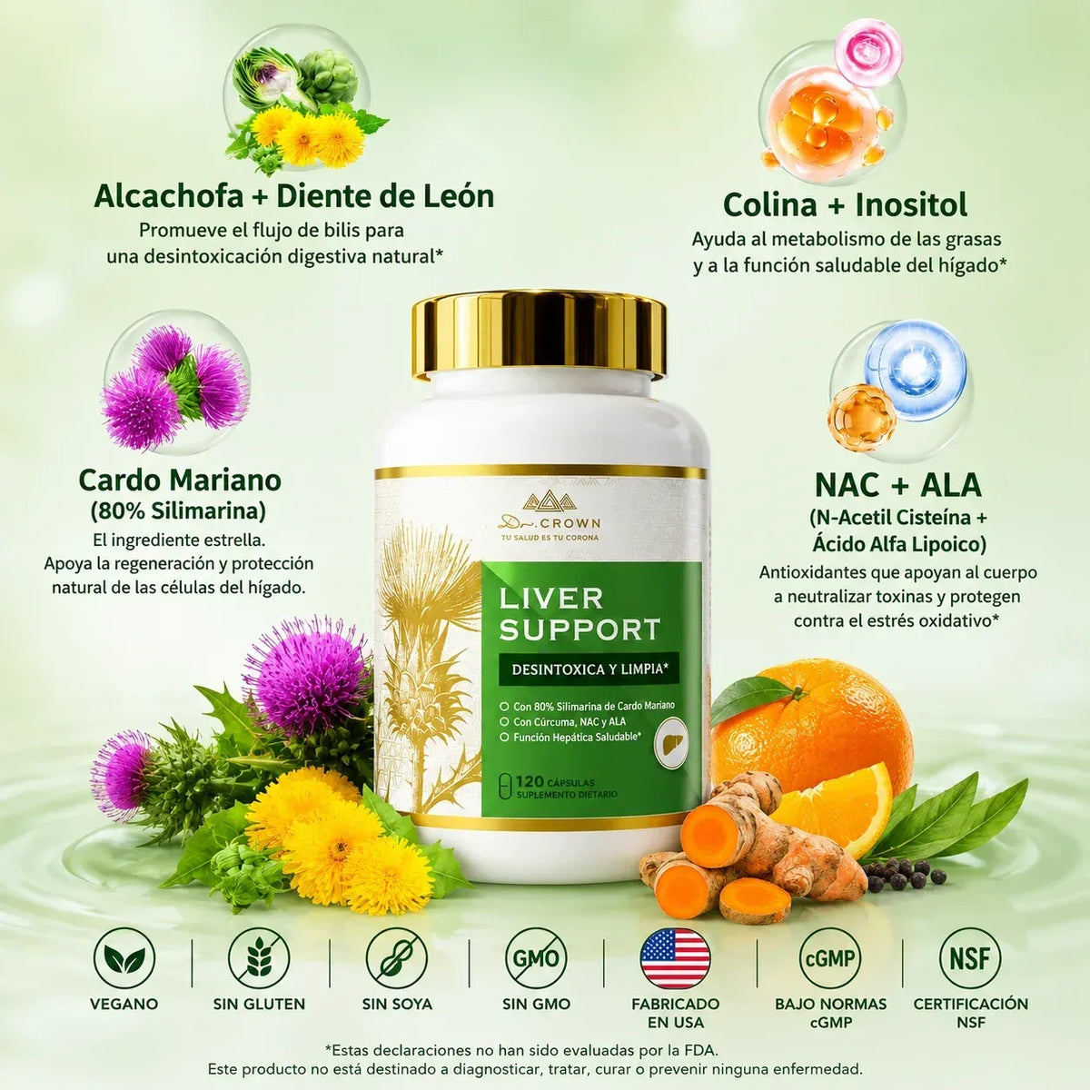 Liver Support - Cuidado diario de la salud linfática