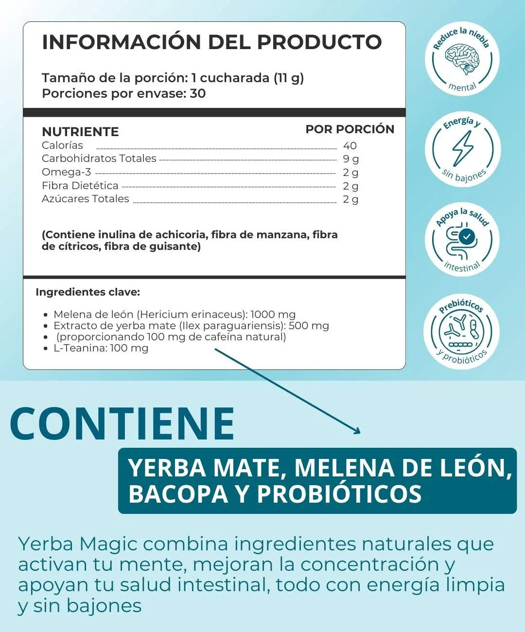 Yerba Magic - Digestión ligera y energía constante