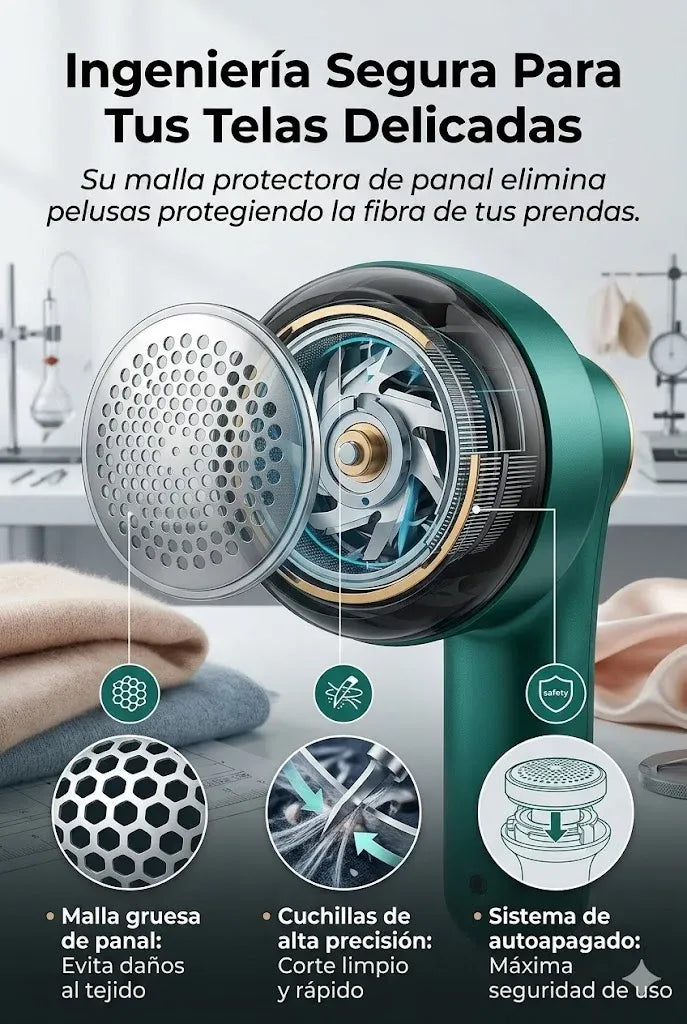 Elimina Motitas Sin Dañar la Tela