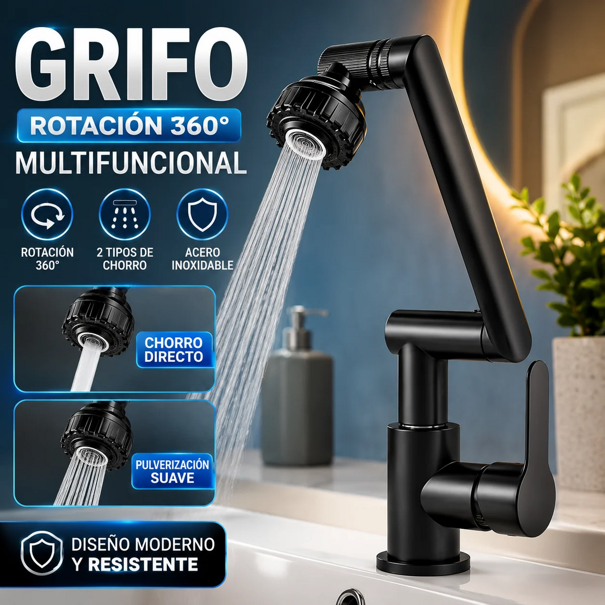 HydroFlex Max - Control absoluto del agua al lavar