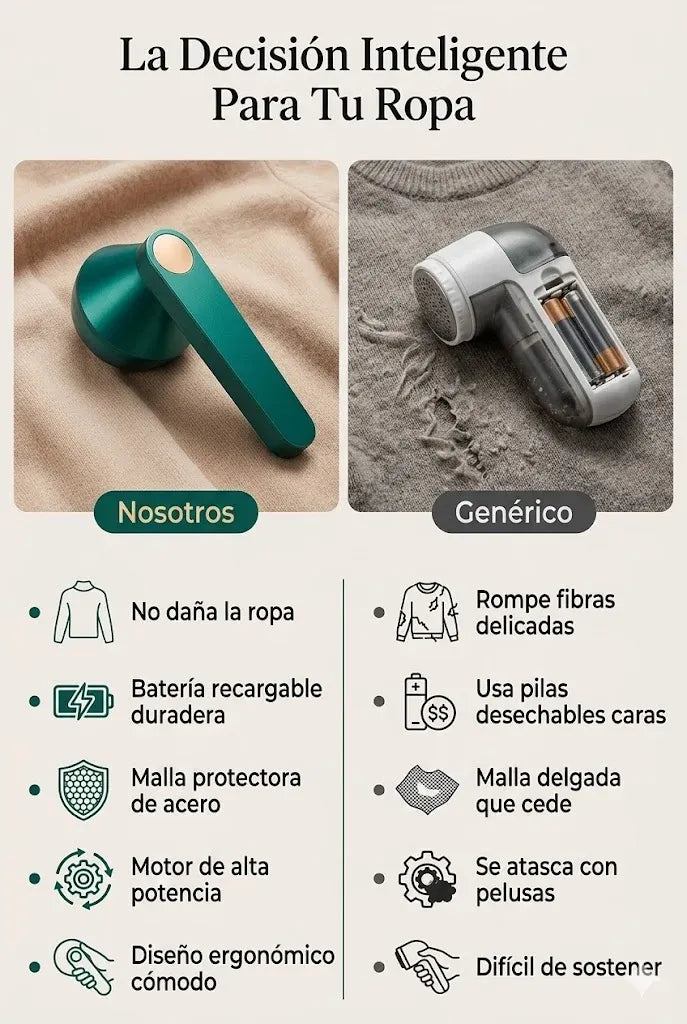 Elimina Motitas Sin Dañar la Tela