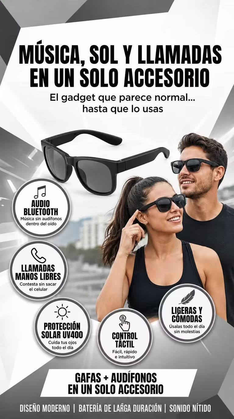 RaySound - Protege tu vista y escucha tu música con un toque