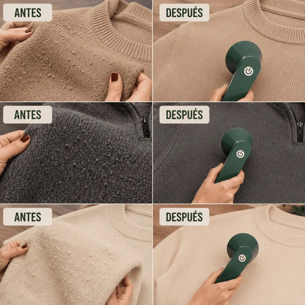 Elimina Motitas Sin Dañar la Tela