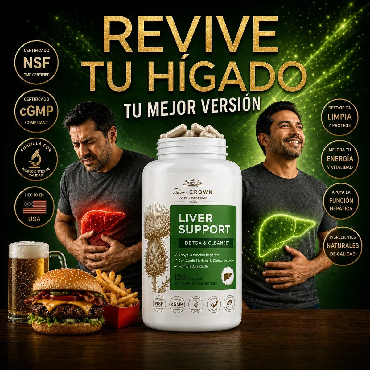 Liver Support - Cuidado diario de la salud linfática